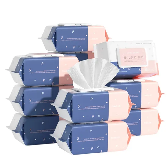 Biokleen Custom Logo Bamboo Dry Wipes Empfindliche Haut Bamboo Makeup Remover Wipes Unparfümierte Naturals Bamboo Kitchen Wipes