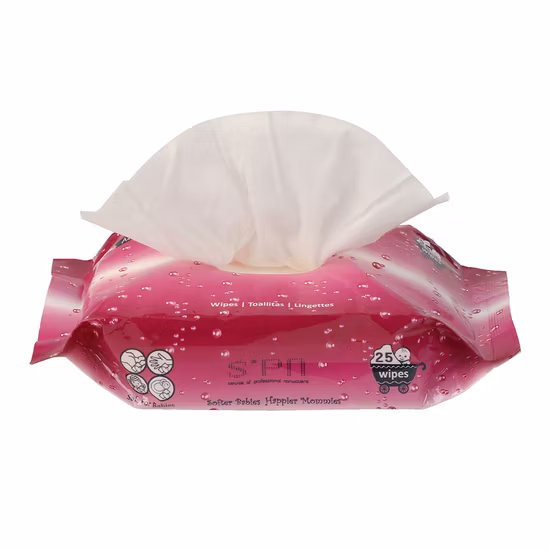 Spezielle Vliesstoffe, dick, OEM-Hersteller, biologisch abbaubares Bambus-Vlies, weiches Desinfektions-Feuchttuch für die Händereinigung von Babys